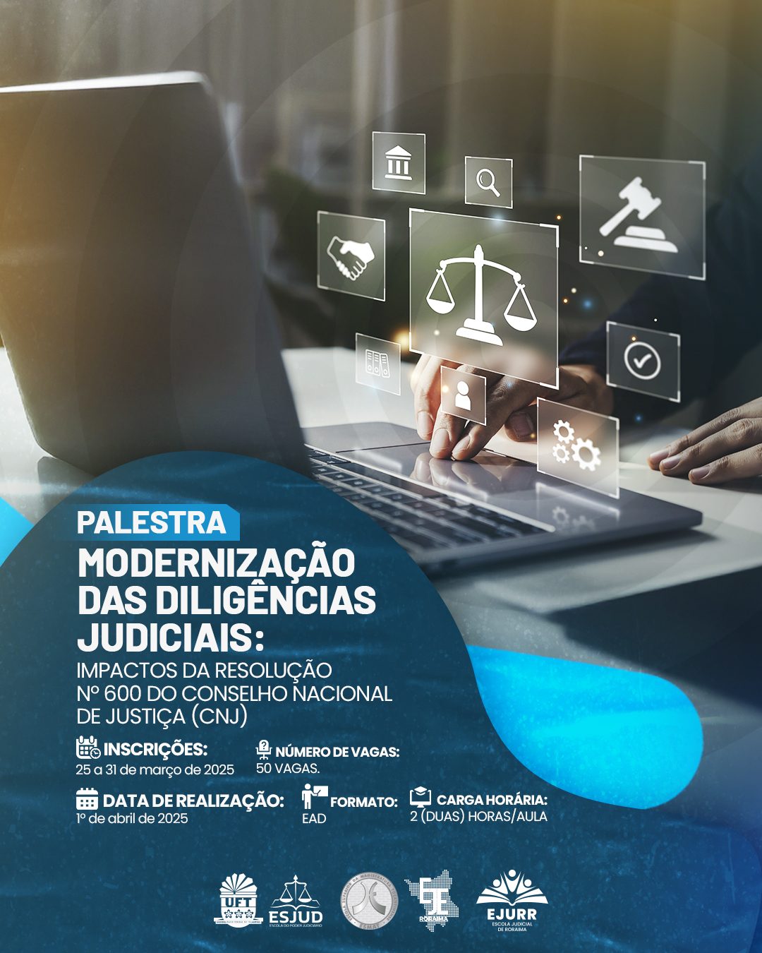 Palestra Modernização das Diligências Judiciais