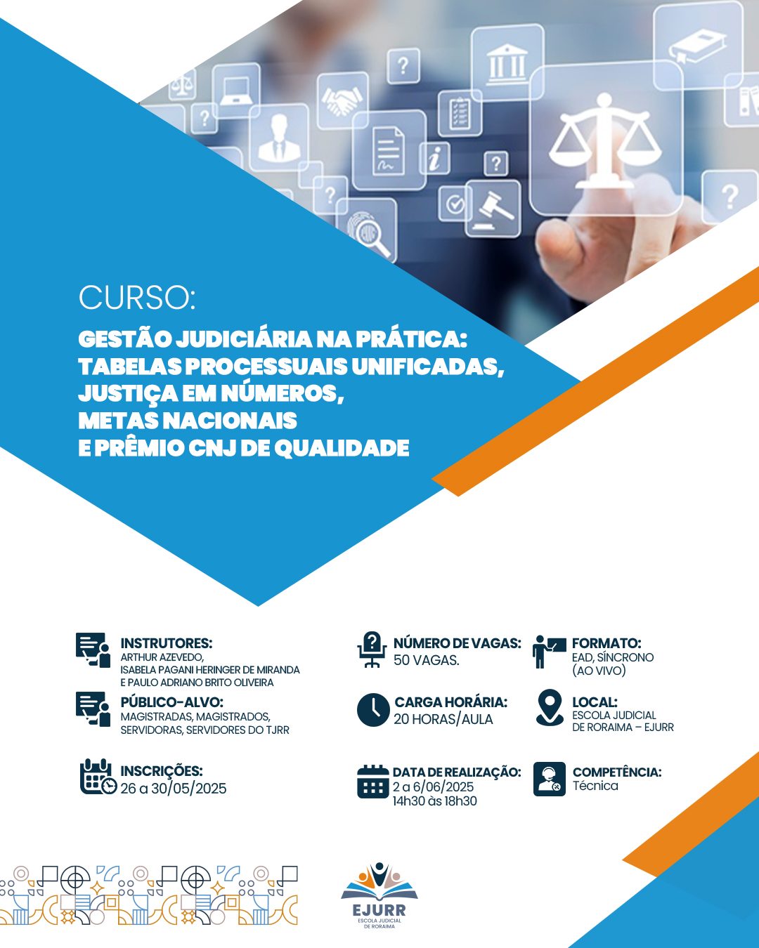 curso Gestão Judiciária na Prática - turma 02 feed